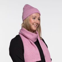Load image into Gallery viewer, THSS2432HX: Light Magenta: Twisted Rib Stitch Beanie