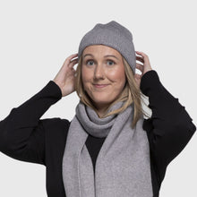 Load image into Gallery viewer, THSS2433HX: Grey: Twisted Rib Stitch Beanie - J'adore Gifts