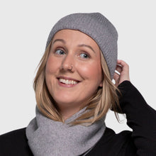 Load image into Gallery viewer, THSS2433HX: Grey: Twisted Rib Stitch Beanie - J'adore Gifts