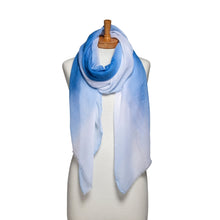Load image into Gallery viewer, THSS2439: Blue: Multi Tone Scarf