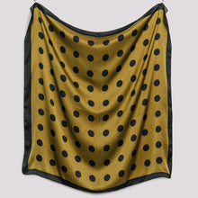 Load image into Gallery viewer, Polka Dot Square Scarf | Olive
