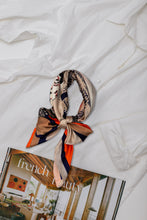Load image into Gallery viewer, THSS2455: Orange: Horse Square Scarf
