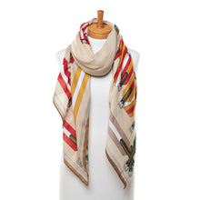 Load image into Gallery viewer, THSS2489: Camel: House of Belts Scarf