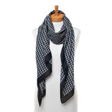 Load image into Gallery viewer, THSS2493: Black: Tetris Scarf