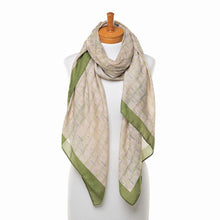 Load image into Gallery viewer, THSS2499: Green: Victoria Scarf - J'adore Gifts