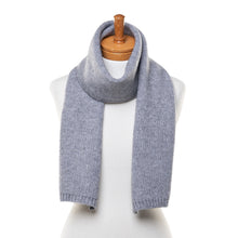 Load image into Gallery viewer, THSS2508: Grey: Knitted Scarf