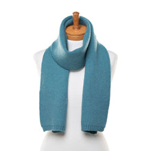 Load image into Gallery viewer, THSS2510: Teal: Knitted Scarf