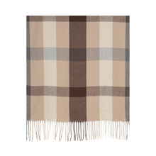 Load image into Gallery viewer, THSS2513: Brown Beige: Classic Plaid Scarf - J'adore Gifts