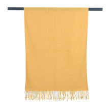 Load image into Gallery viewer, THSS2560: Mustard: Luxe Soft Plain Scarf