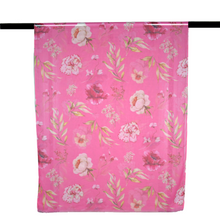 Load image into Gallery viewer, THSS2565: Pink: Watercolour Flowers Scarf