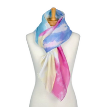 Load image into Gallery viewer, THSS2580: Rainbow: Tie Dye Scarf