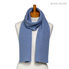 Load image into Gallery viewer, THSS2616: Egyptian Blue: Rib Scarf