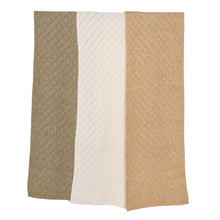 Load image into Gallery viewer, THSS2621: Olive: Diamond Stitch Knitting Scarf