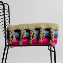 Load image into Gallery viewer, THSS2641: Blue: Chunky Plain Scarf - J'adore Gifts