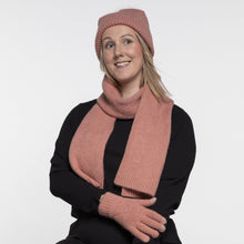 Load image into Gallery viewer, THSS2661GX: Winter Pink: Pattern Rib Knit Gloves