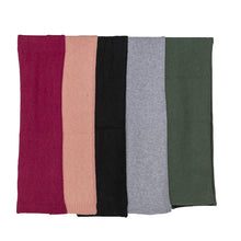 Load image into Gallery viewer, THSS2663: Boysenberry: Pattern Rib Knit Scarf