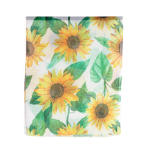Load image into Gallery viewer, THSS2726: White: Sunflower Scarf