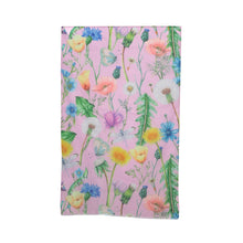 Load image into Gallery viewer, THSS2730: Lilac: Dandelions and Wildflowers Scarf - J'adore Gifts