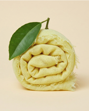 Load image into Gallery viewer, THSS2749: Yellow: Plain Pastel Scarf
