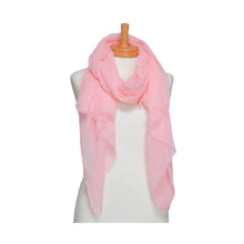 Load image into Gallery viewer, THSS2751: Pink: Plain Pastel Scarf