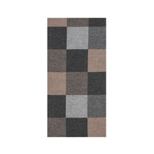 Load image into Gallery viewer, THSS2756: Beige Grey: Plaid Check Scarf