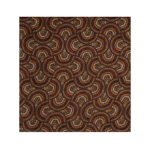 Load image into Gallery viewer, THSS2778: Brown: Outback Mosaic Print Scarf