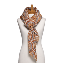 Load image into Gallery viewer, THSS2779: Earth: Outback Mosaic Print Scarf