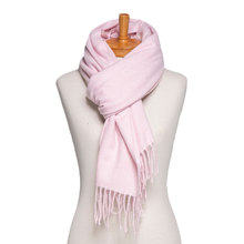 Load image into Gallery viewer, THSS2786: Blush: Luxe Plain Scarf - J'adore Gifts