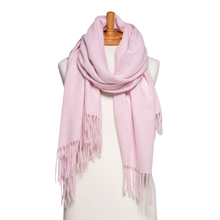 Load image into Gallery viewer, THSS2786: Blush: Luxe Plain Scarf - J'adore Gifts