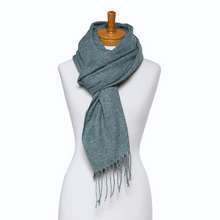 Load image into Gallery viewer, THSS2788: Green: Luxe Plain Scarf - J'adore Gifts