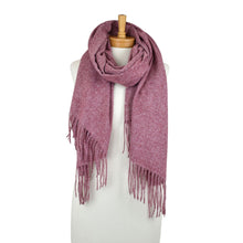 Load image into Gallery viewer, THSS2830: Mulberry: Luxe Soft Plain Scarf