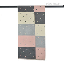 Load image into Gallery viewer, THSS2844: Rose Pink: Reversible SweetHearts Scarf
