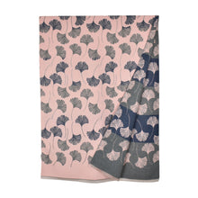 Load image into Gallery viewer, THSS2877: Pink: Reversible Multi Gingko Scarf