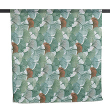 Load image into Gallery viewer, THSS2893: Green: Ginkgo Leaf Scarf
