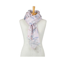 Load image into Gallery viewer, THSS2907: Blush: Magnolia Blossoms Scarf