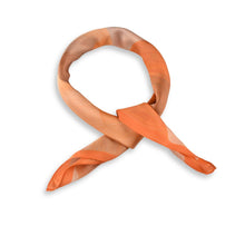 Load image into Gallery viewer, THSS2909: Orange: Mountain Abstract Square Scarf