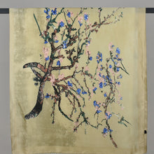 Load image into Gallery viewer, THSS2947: Pale Gold: Kyoto Cherry Blossoms Scarf