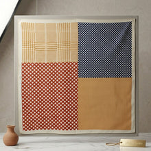 Load image into Gallery viewer, THSS2953: Red: Multi Pattern Square Scarf