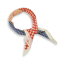Load image into Gallery viewer, THSS2953: Red: Multi Pattern Square Scarf
