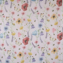 Load image into Gallery viewer, THSS2963: Pink: Butterflies, Bees, Flowers Scarf