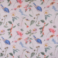 Load image into Gallery viewer, THSS2967: Pink: Flower Bird Garden Scarf