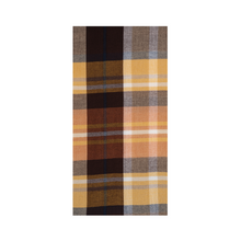 Load image into Gallery viewer, THSSN1154: Brown: Plaid Infinity Scarf