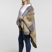 Load image into Gallery viewer, THSW1027: Buttercup Yellow: Multi Block Colours Wrap - J'adore Gifts