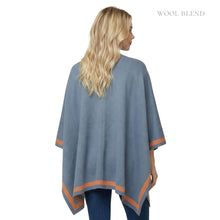 Load image into Gallery viewer, THSW1030: Burnt Orange: Reversible Border Wrap
