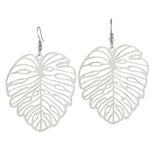 Load image into Gallery viewer, Leaf Earrings | Silver
