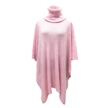 Load image into Gallery viewer, Cowl Neck Poncho | Pink
