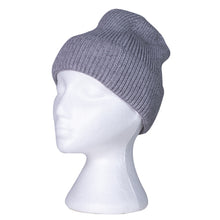 Load image into Gallery viewer, Twisted Rib Stitch Beanie | Grey
