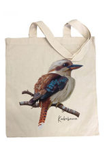 Load image into Gallery viewer, AGCB1010: Kookaburra Cotton Tote Bag

