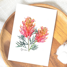 Load image into Gallery viewer, AGCC1000: Grevillea Flower Card
