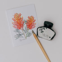 Load image into Gallery viewer, AGCC1000: Grevillea Flower Card
